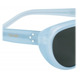Céline - Occhiali da Sole Cat-Eye S220 in Acetato - Azzurro Latte - Occhiali da Sole - Céline Eyewear