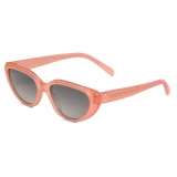 Céline - Cat Eye S220 Sunglasses in Acetate - Milky Orange - Sunglasses - Céline Eyewear