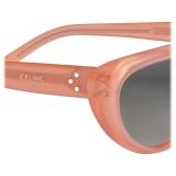 Céline - Cat Eye S220 Sunglasses in Acetate - Milky Orange - Sunglasses - Céline Eyewear