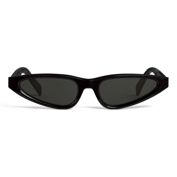 Céline - Graphic S231 Sunglasses in Acetate - Black - Sunglasses - Céline Eyewear