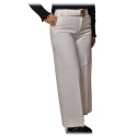 Pinko - Pantalone a Palazzo Peggy 9 - Bianco - Pantalone - Made in Italy - Luxury Exclusive Collection