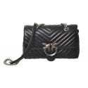 Pinko - Bag Love Lady Puff V Quilt - Black - Bag - Made in Italy - Luxury Exclusive Collection