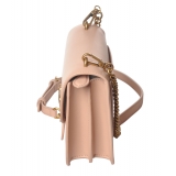 Pinko - Borsa Love Bell Simply - Rosa Cipria - Borsa - Made in Italy - Luxury Exclusive Collection