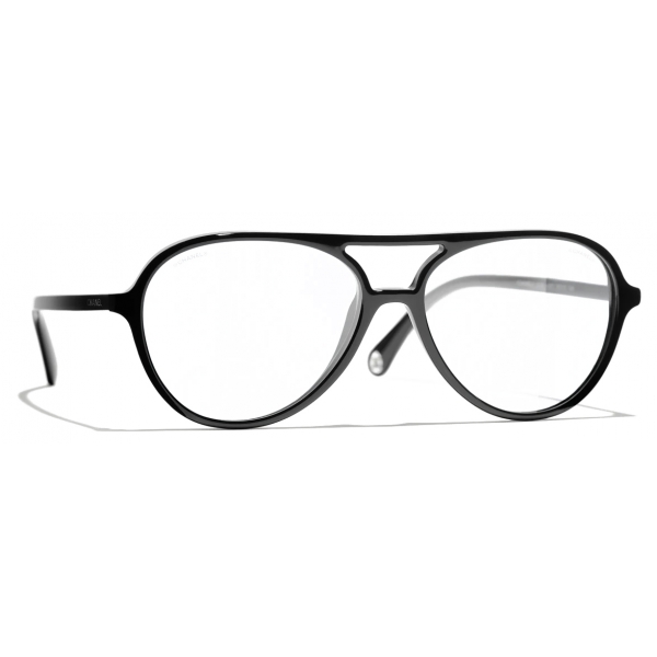 Chanel - Pilot Sunglasses - Black Blue Light Filtering - Chanel Eyewear