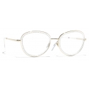 Chanel - Occhiali da Vista Pantos - Oro - Chanel Eyewear