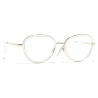 Chanel - Pantos Eyeglasses - Gold - Chanel Eyewear