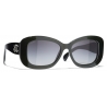 Chanel - Rectangular Sunglasses - Green Gray - Chanel Eyewear