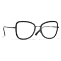 Chanel - Square Eyeglasses - Black - Chanel Eyewear