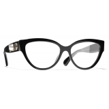 Chanel - Occhiali da Vista Cat-Eye - Nero - Chanel Eyewear