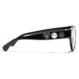 Chanel - Occhiali da Vista Cat-Eye - Nero - Chanel Eyewear