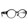 Chanel - Round Eyeglasses - Black - Chanel Eyewear