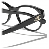 Chanel - Butterfly Eyeglasses - Black - Chanel Eyewear