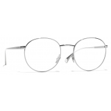 Chanel - Occhiali da Vista Ovali - Tartaruga Scuro - Chanel Eyewear