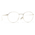 Chanel - Oval Eyeglasses - Gold - Chanel Eyewear