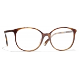 Chanel - Pantos Eyeglasses - Tortoise - Chanel Eyewear