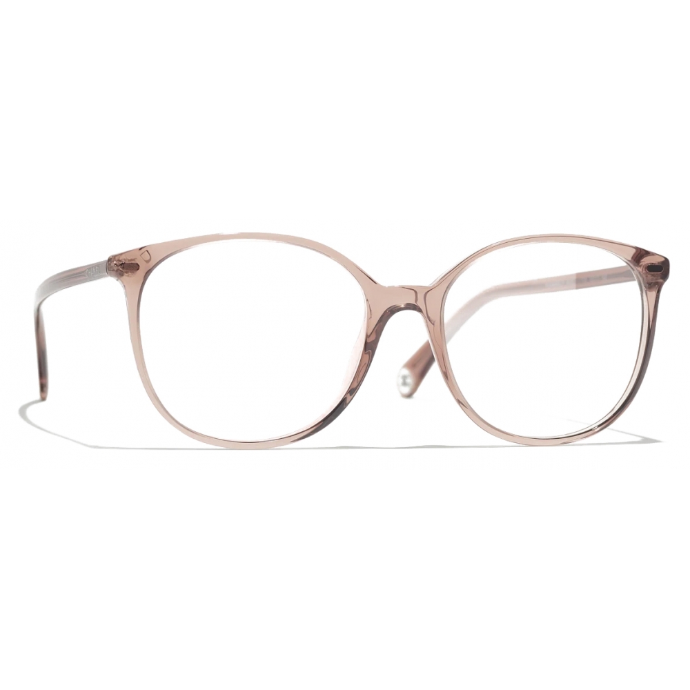 Chanel - Oval Sunglasses - Transparent Gray - Chanel Eyewear - Avvenice