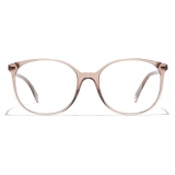 Chanel - Occhiali da Vista Pantos - Marrone Trasparente - Chanel Eyewear