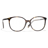 Chanel - Pantos Eyeglasses - Dark Tortoise - Chanel Eyewear