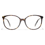 Chanel - Pantos Eyeglasses - Dark Tortoise - Chanel Eyewear