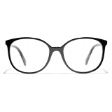 Chanel - Pantos Eyeglasses - Black - Chanel Eyewear