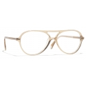 Chanel - Pilot Eyeglasses - Transparent Yellow - Chanel Eyewear