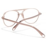 Chanel - Pilot Eyeglasses - Transparent Brown - Chanel Eyewear