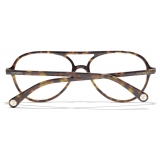 Chanel - Pilot Eyeglasses - Dark Tortoise - Chanel Eyewear