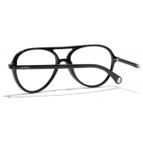 Chanel - Occhiali da Vista Pilota - Nero - Chanel Eyewear