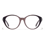 Chanel - Round Eyeglasses - Red - Chanel Eyewear