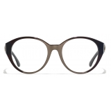 Chanel - Round Eyeglasses - Brown - Chanel Eyewear