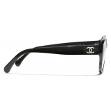 Chanel - Occhiali da Vista Rotondi - Verde - Chanel Eyewear