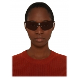 Givenchy - 4G Mask Unisex Sunglasses in Metal - Dark Grey - Sunglasses - Givenchy Eyewear