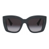 Miu Miu - Miu Miu Logo Sunglasses - Square - Onyx Gradient Smoke - Sunglasses - Miu Miu Eyewear