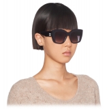 Miu Miu - Miu Miu Logo Sunglasses - Square - Onyx Gradient Smoke - Sunglasses - Miu Miu Eyewear