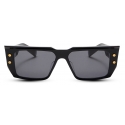 Balmain - B-VI Sunglasses in Acetate - Black - Balmain Eyewear