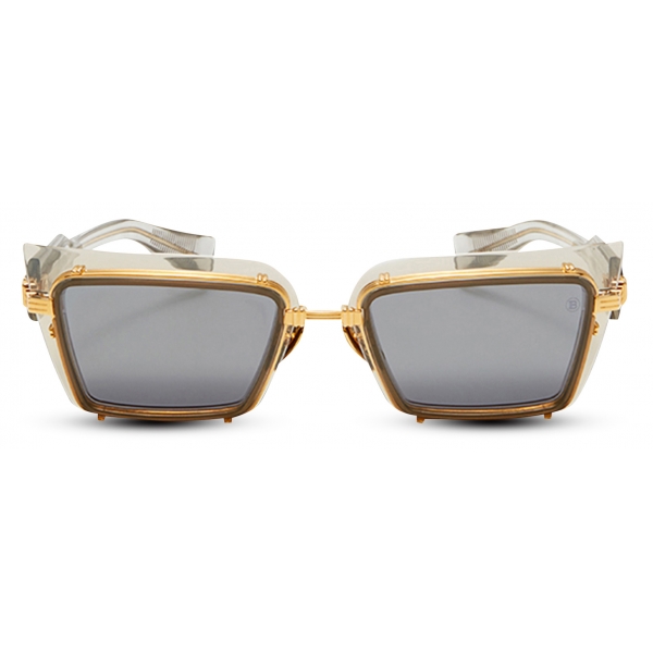 Balmain - Occhiali da Sole Admirable in Titanio - Grigio - Balmain Eyewear
