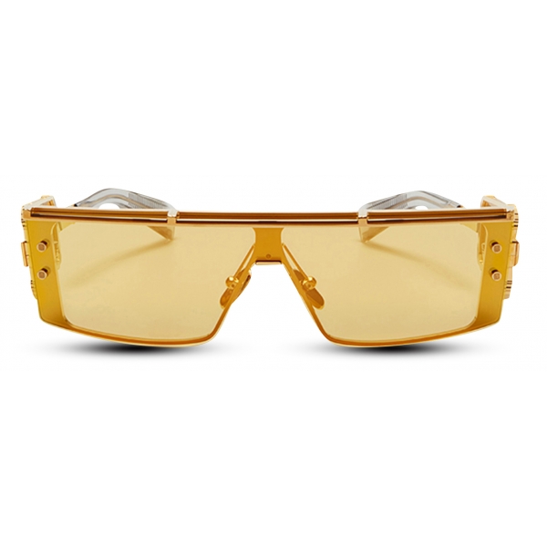 Balmain - Occhiali da Sole Wonder Boy III in Titanio - Oro - Balmain Eyewear