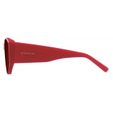 Givenchy - 4Gem Unisex Sunglasses in Acetate - Red - Sunglasses - Givenchy Eyewear