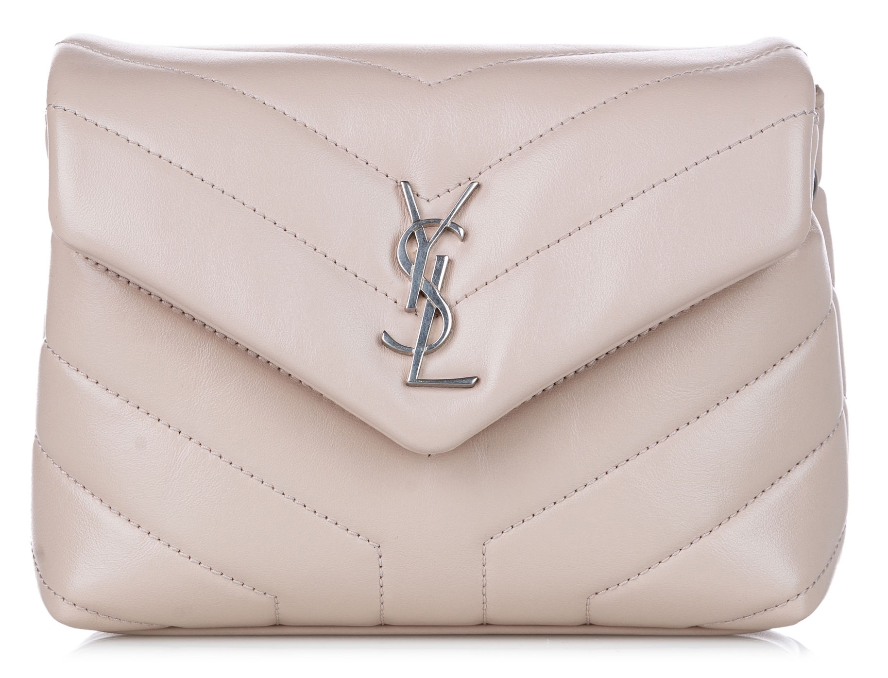 Yves Saint Laurent Vintage - LouLou Toy Leather Crossbody Bag - Light Pink  - Leather Handbag - Luxury High Quality - Avvenice