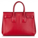 Yves Saint Laurent Vintage - Sac De Jour Leather Satchel - Red - Leather Handbag - Luxury High Quality