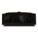 Yves Saint Laurent Vintage - Large Niki Patent Leather Tote Bag - Nero - Borsa in Pelle - Alta Qualità Luxury