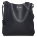 Yves Saint Laurent Vintage - Calf Leather Crossbody Bag - Nero - Borsa in Pelle - Alta Qualità Luxury