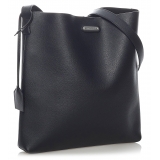 Yves Saint Laurent Vintage - Calf Leather Crossbody Bag - Nero - Borsa in Pelle - Alta Qualità Luxury