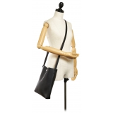 Yves Saint Laurent Vintage - Calf Leather Crossbody Bag - Nero - Borsa in Pelle - Alta Qualità Luxury