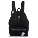 Yves Saint Laurent Vintage - Playing Cards City Canvas Backpack - Nero - Zaino in Pelle - Alta Qualità Luxury