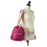 Yves Saint Laurent Vintage - Teddy Leather Bucket Bag - Rosa - Borsa in Pelle - Alta Qualità Luxury