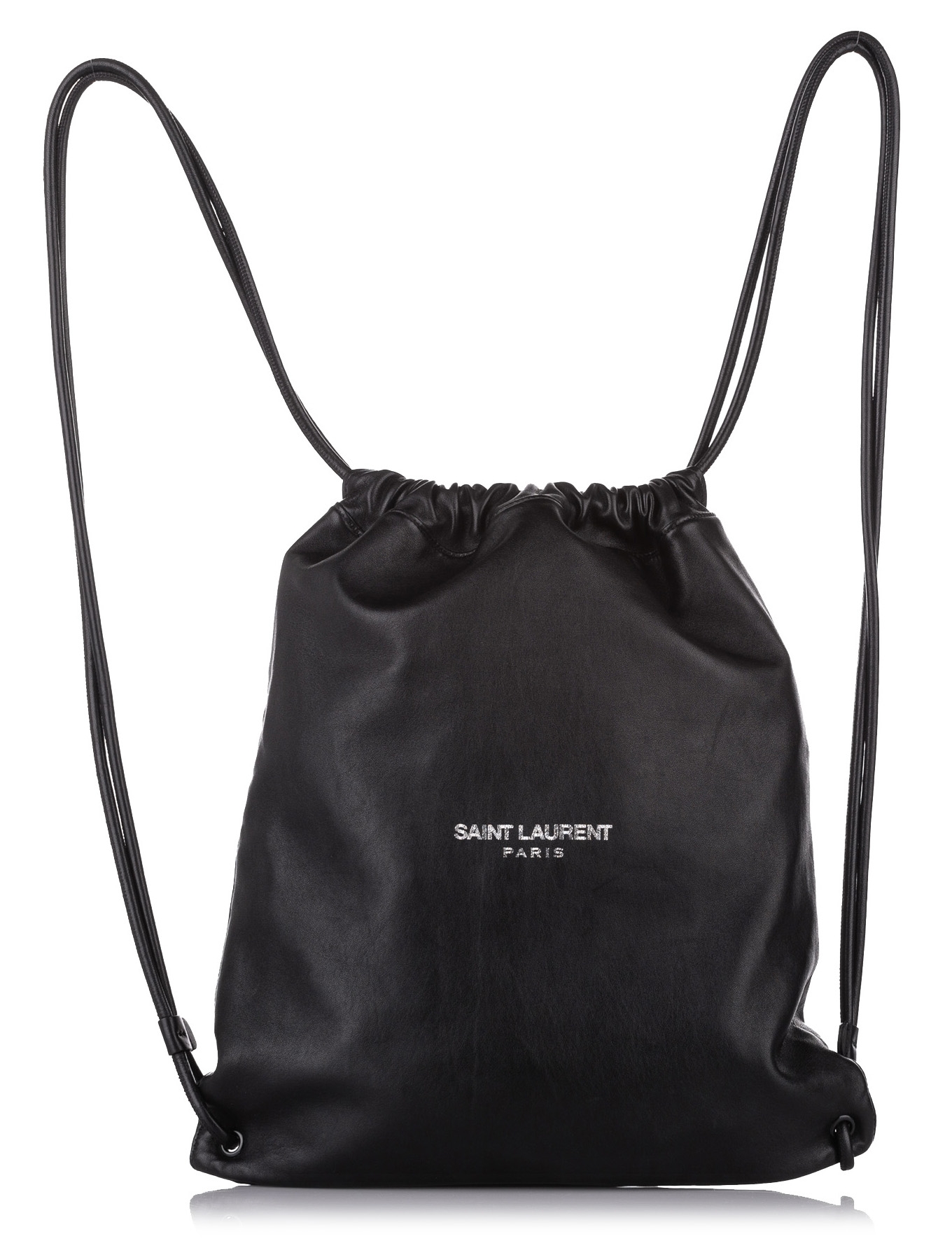 Yves Saint Laurent Vintage - Teddy Drawstring Leather Backpack