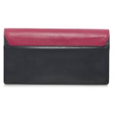 Yves Saint Laurent Vintage - Leather Clutch Bag - Rosso Nero - Borsa in Pelle - Alta Qualità Luxury