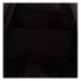 Yves Saint Laurent Vintage - Boomerang Printed Canvas Backpack - Nero - Zaino in Pelle - Alta Qualità Luxury