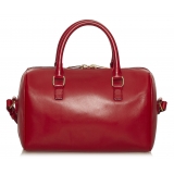 Yves Saint Laurent Vintage - Classic Baby Duffle Bag - Rosso - Borsa in Pelle - Alta Qualità Luxury